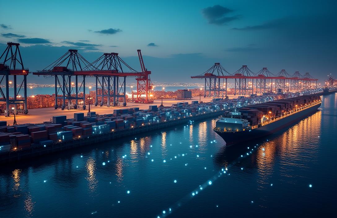 Smart Port IoT Asset Tracking Technology